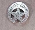 Deluxe Sheriff Cochise County Badge.