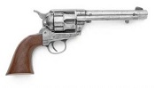Model 1873 Western Army Model Pistol, Gray, Cap Firing