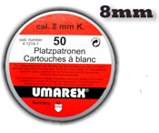 Extra Loud 8MM Blanks, 50 Pack