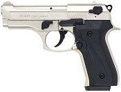 Beretta V92F Compact 9MM PA Blank Firing Guns - Satin