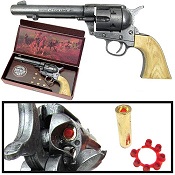 John Wayne "The Duke" 1873 Army Peacemaker Cap Pistol Gray Finish 