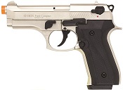 Front Firing V92F Compact 9MMPA Blank Firing Gun Satin