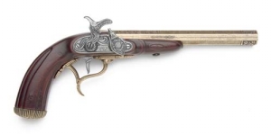 English Percussion Dueling pistol