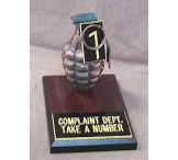 COMPLAINT DEPT. DISPLAY