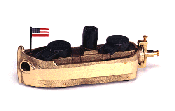 1924 Navy Gun Boat � Blank Firing - Yellow Brass