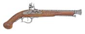 DELUXE FLINTLOCK PISTOL GRAY