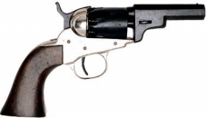 1849 Pocket Revolver Silver/Black