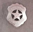 Deluxe U.S. Marshal Tombstone Badge