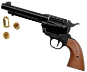 1873 Peacemaker 9MM/380 Blank Gun Black-Wood