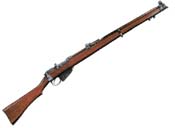 British Lee Enfield Rifle Replica, Metal and Wood