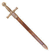 Excalibur Letter Opener With Scabbard