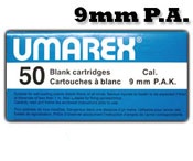 9MMPA or 9MMPAK Blanks, 50 Pack