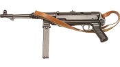 German WW II Submachine Gun Replica with Sling