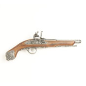 Replica 18th Century Flintlock Pistol-Gray