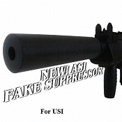 Fake Suppressor for Front Firing UZI