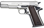 Bruni 1911 Blank Firing Gun 8mm Black- Nickel