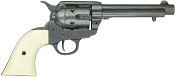 Cap Firing 1873 Peacemaker, Grey Ivory Grips Gray  