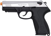 Front Firing Beretta PX4 9MMPA Blank Gun Replica Nickel