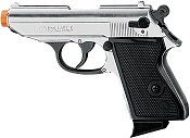 Front Firing PPK 9MMPA Blank Firing Gun Nickel