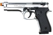 Front Firing Jackal 9MMPA Blank Firing Gun-Chrome