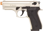 Front Firing Beretta Cougar 9MMPA Blank Firing Gun Satin