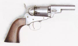1849 Pocket Revolver Silver