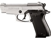 Kimar M85 8MM  Semi-Auto Blank Firing Pistol - Nickel Finish