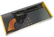 Western Peacemaker Pistol-Replica, Display Set-Black
