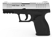 Retay XR Chrome Front Firing 9MMPA Blank firing gun 