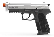 Retay S22 Chrome Front Firing 9MMPA Blank Firing Gun  