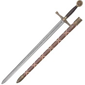 Replica Medieval Excalibur Sword with Scabbard