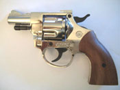 .380/9MM Olympic 6 Nickel Blank Firing Gun