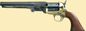 1851 Navy Brass Black Powder Revolver-Engraved