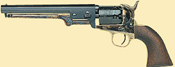 1851 Navy Steel Black Powder Revolver